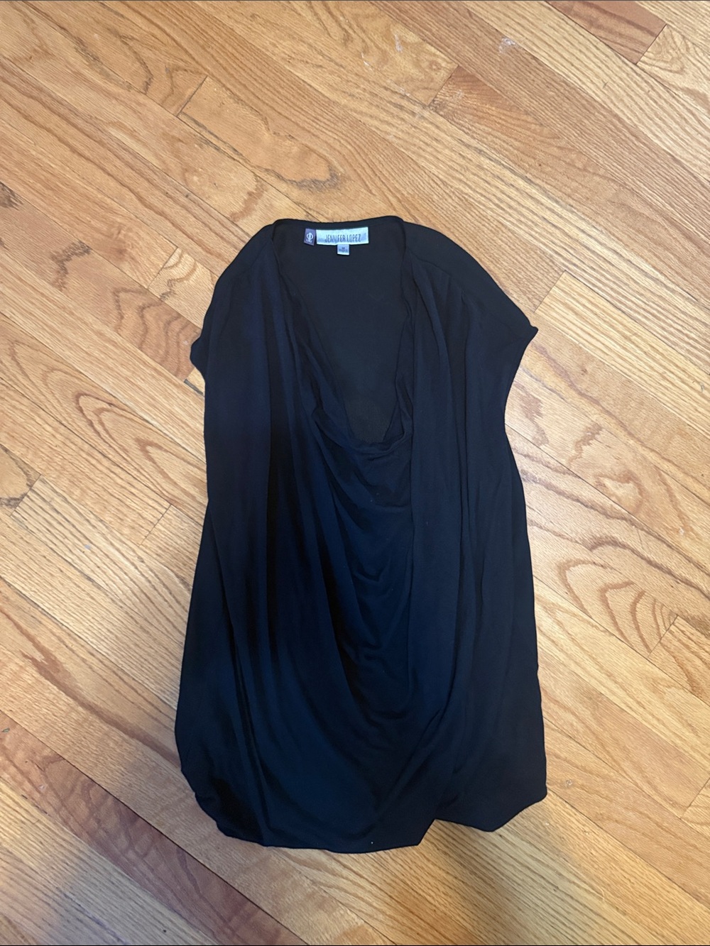 Jennifer Lopez cowl neck tank
